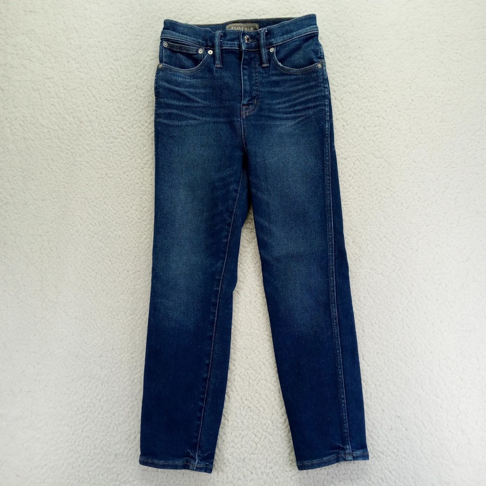 POINT SUR Hightower Straight Jeans Dark Wash Size 25P